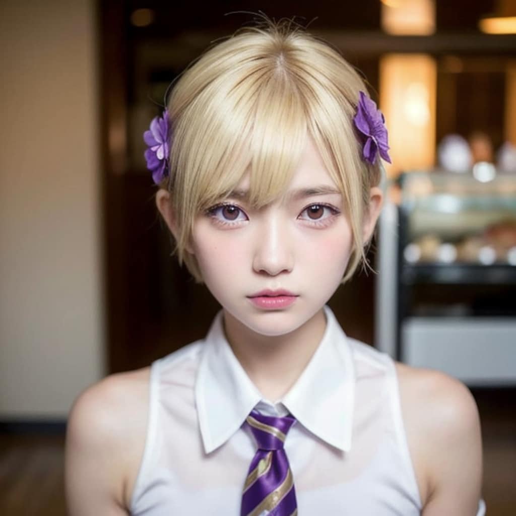 ジェラート屋の看板娘