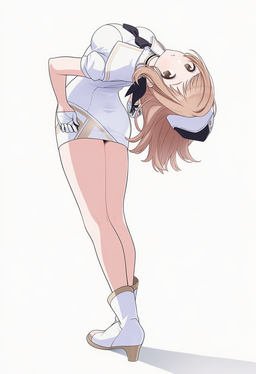 ブルアカオペレーター服　後ろ反り61