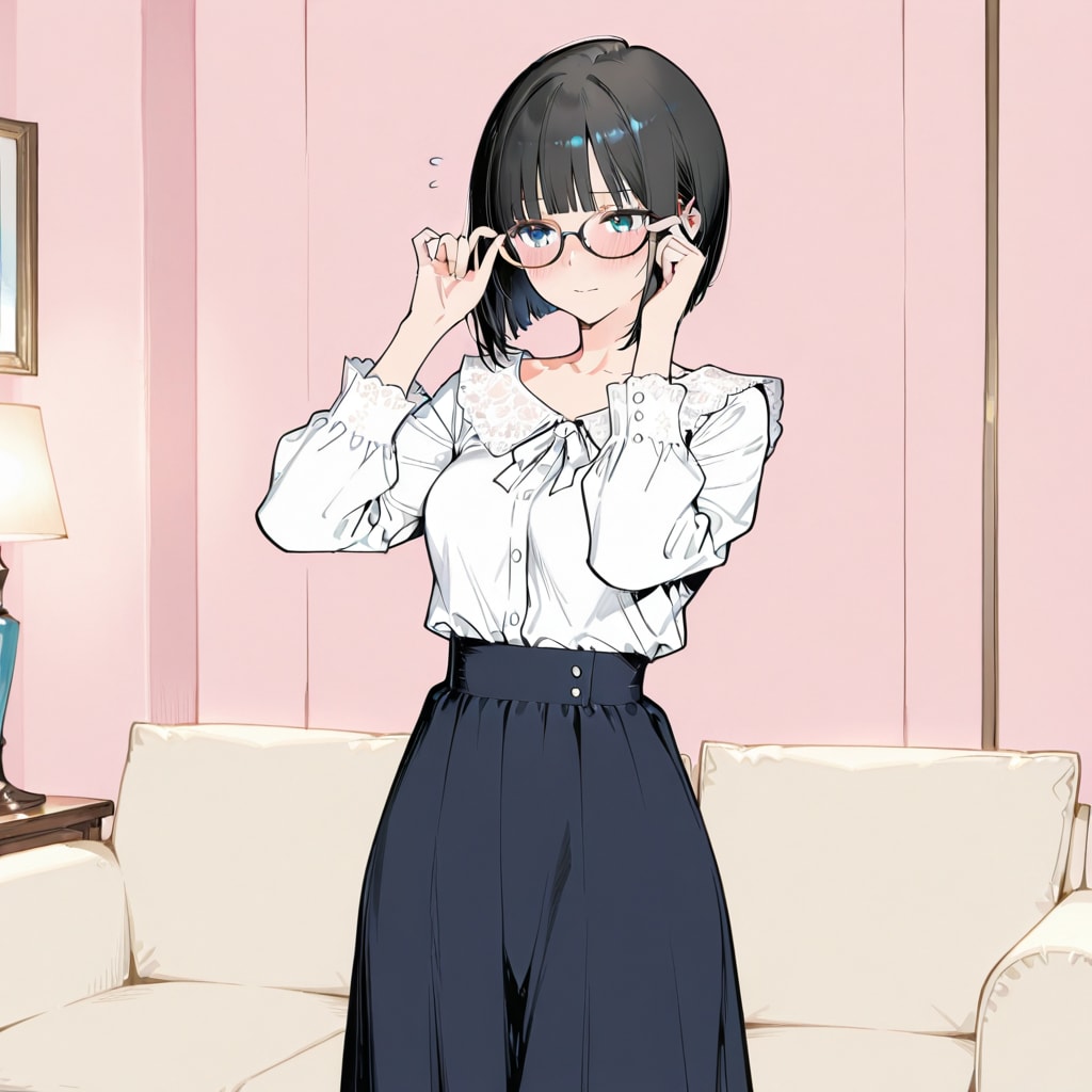【よその子】黒髪栞さん