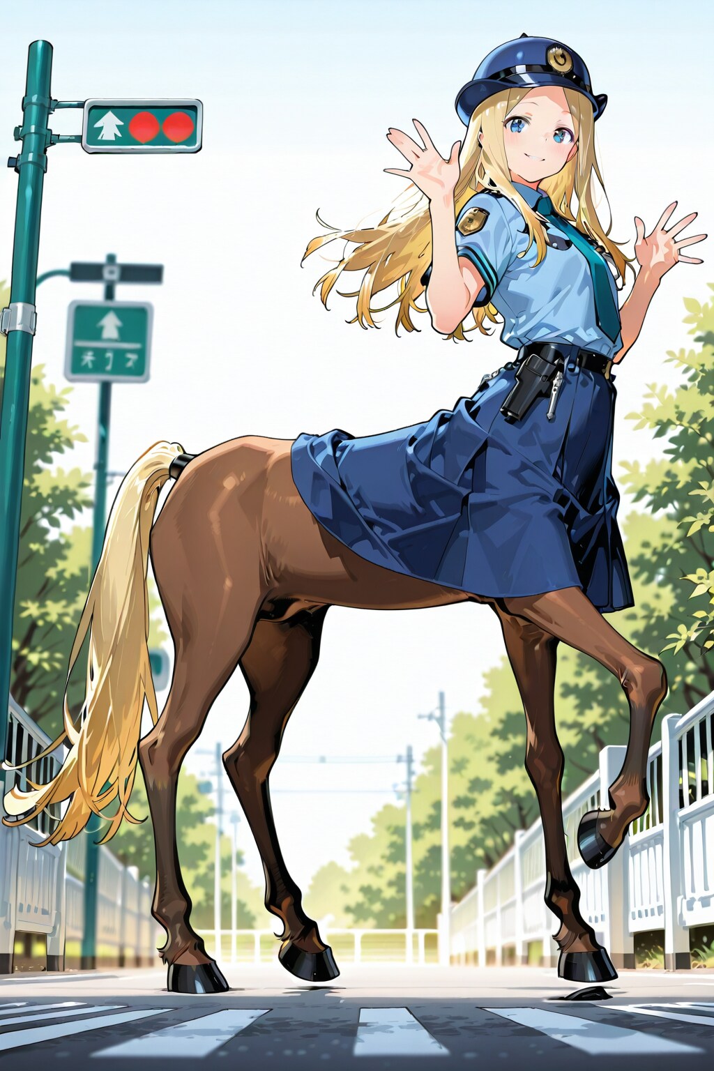 セントールの婦警さん