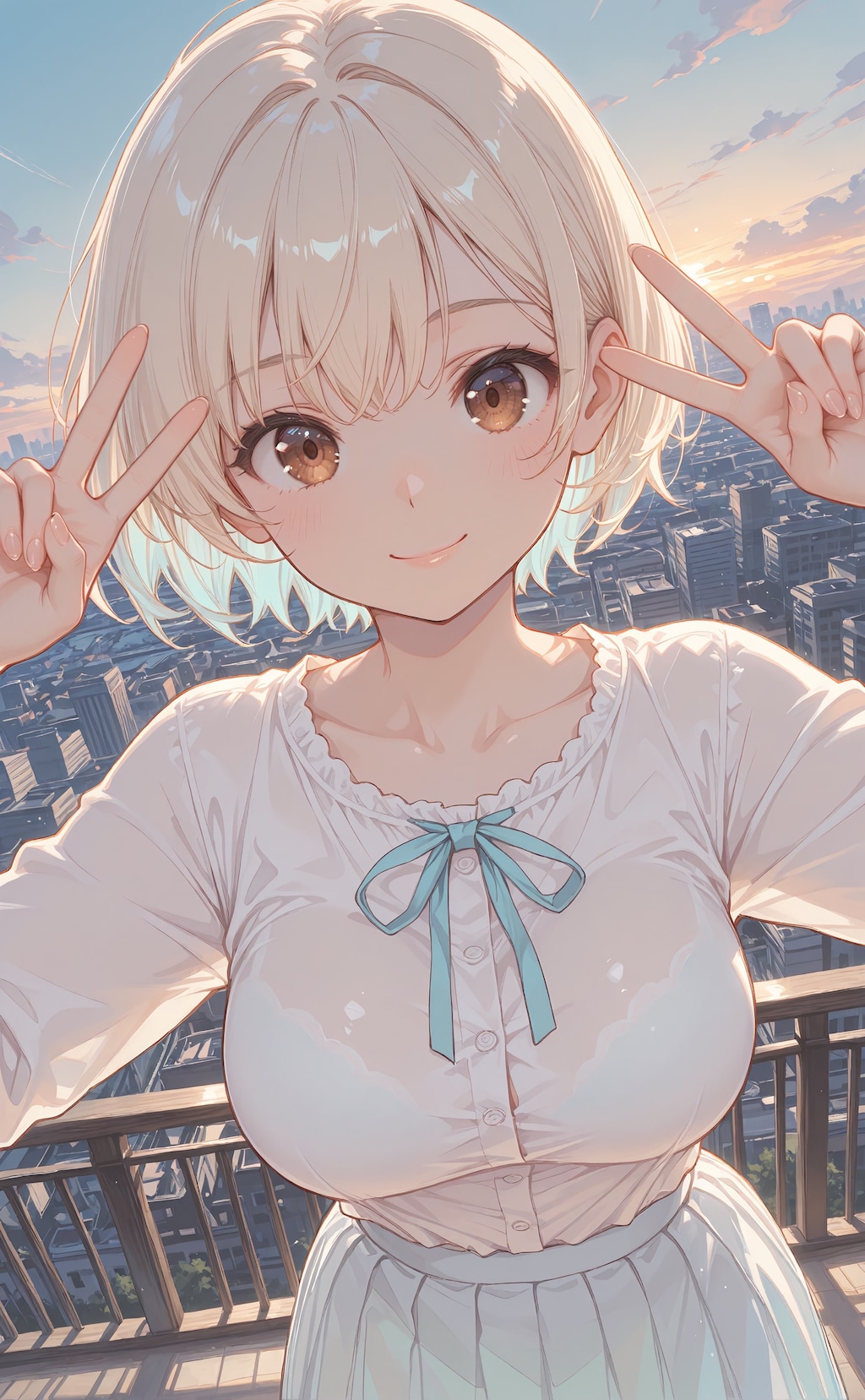 ダブルピース