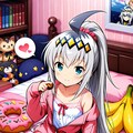 理想の部屋の白髪ちゃん 2枚目