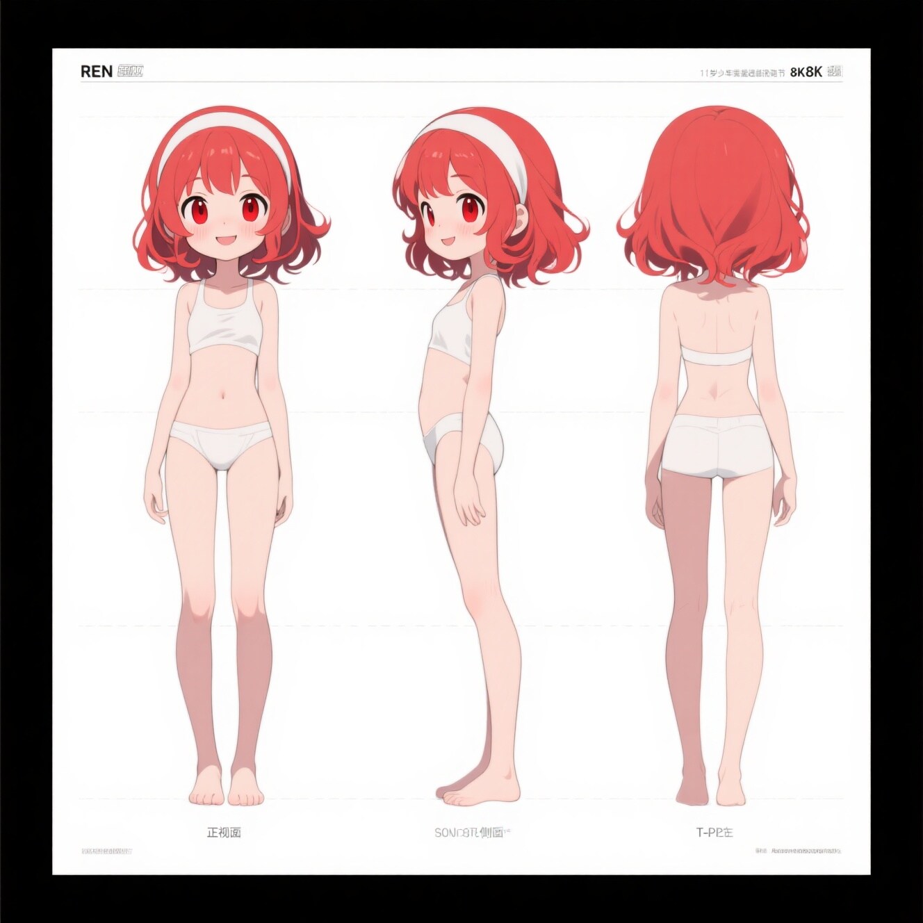 ★三面レンちゃん