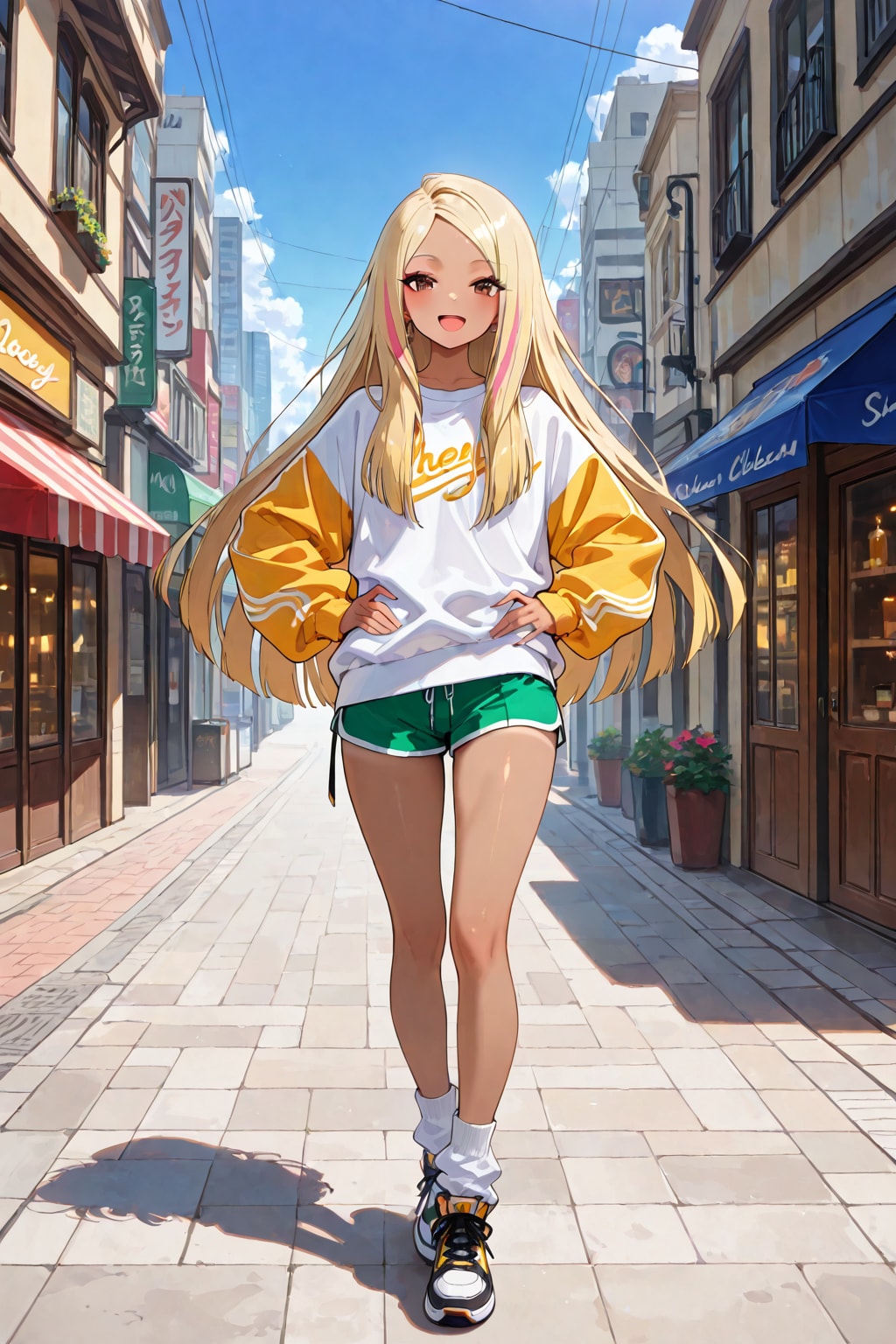 夏のストリート