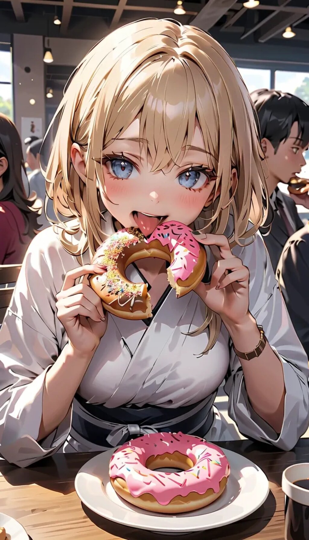 明日お休みだったわ！