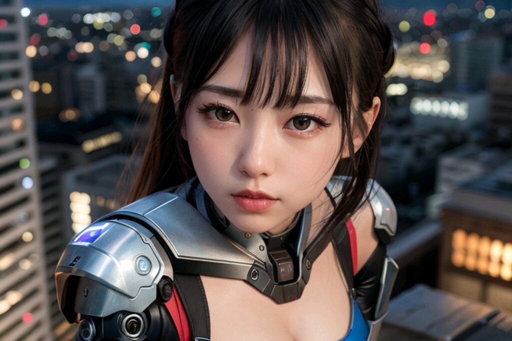 屋上のサイボーグ女子