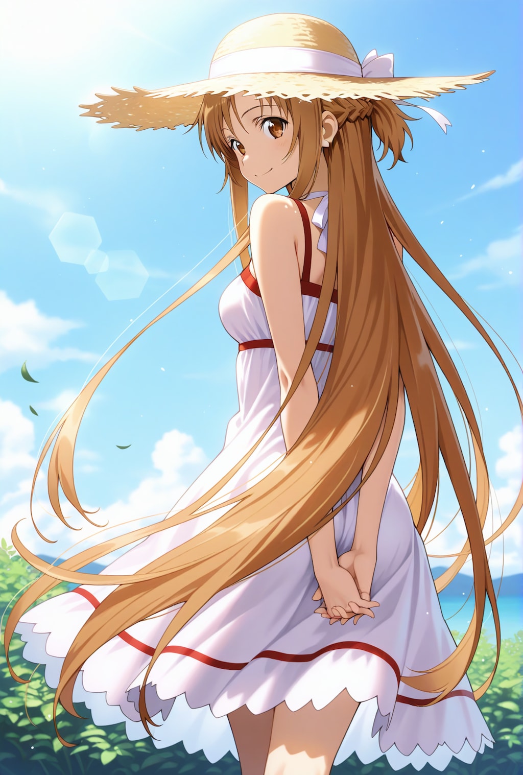 アスナちゃんと夏休みデート