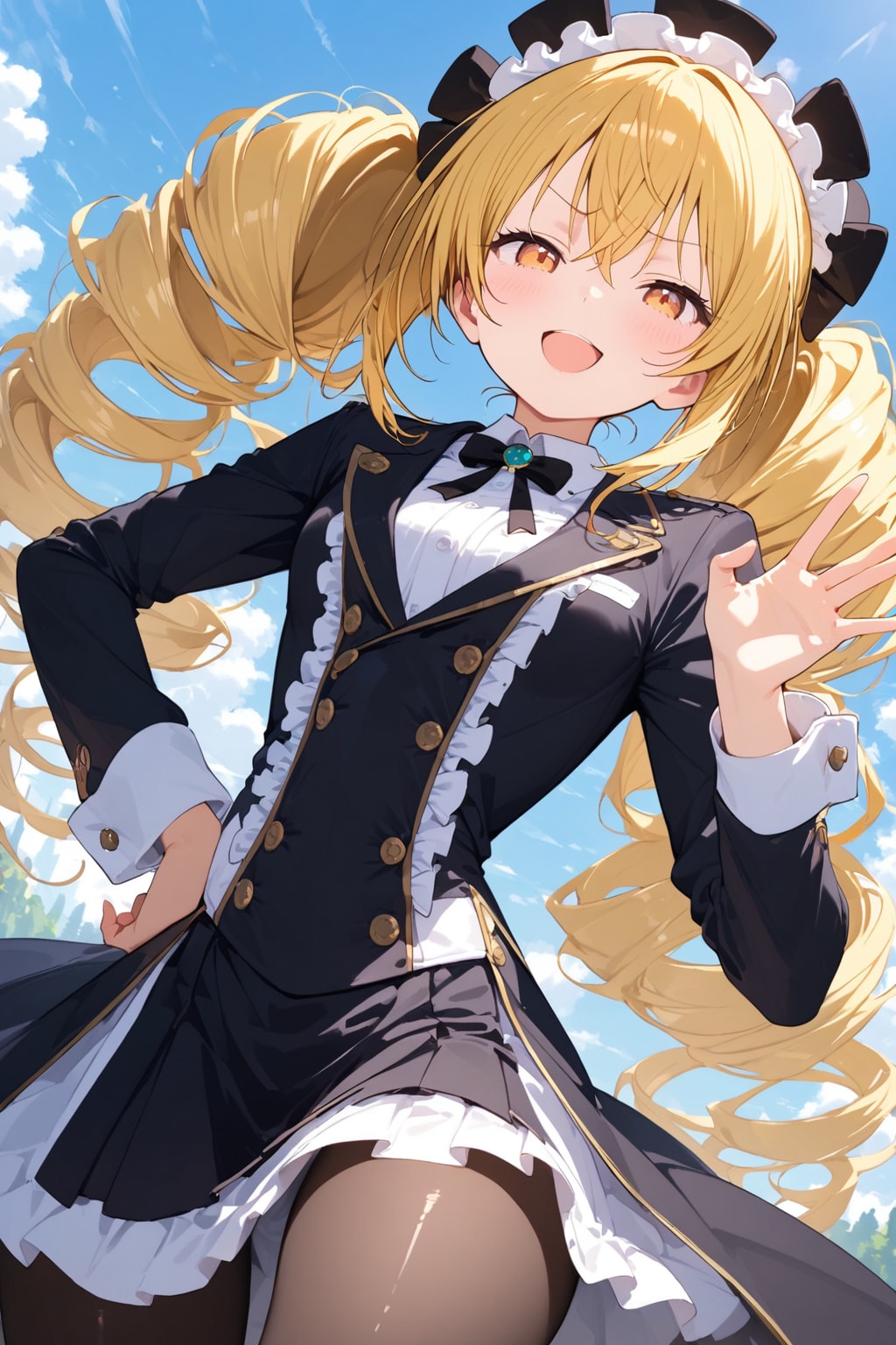 荒ぶるツインドリルお嬢様