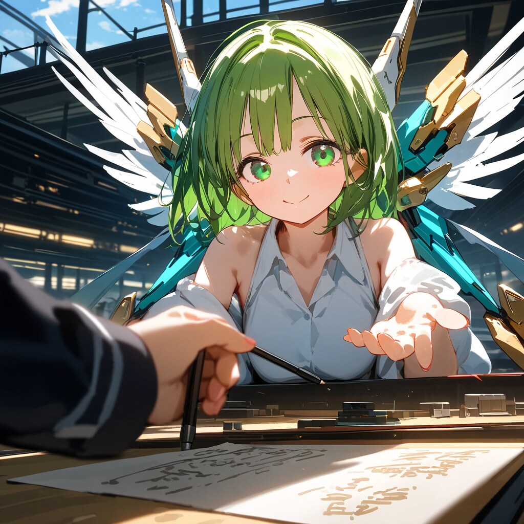 さあ、交渉成立！ですね！ | の人気AIイラスト・グラビア