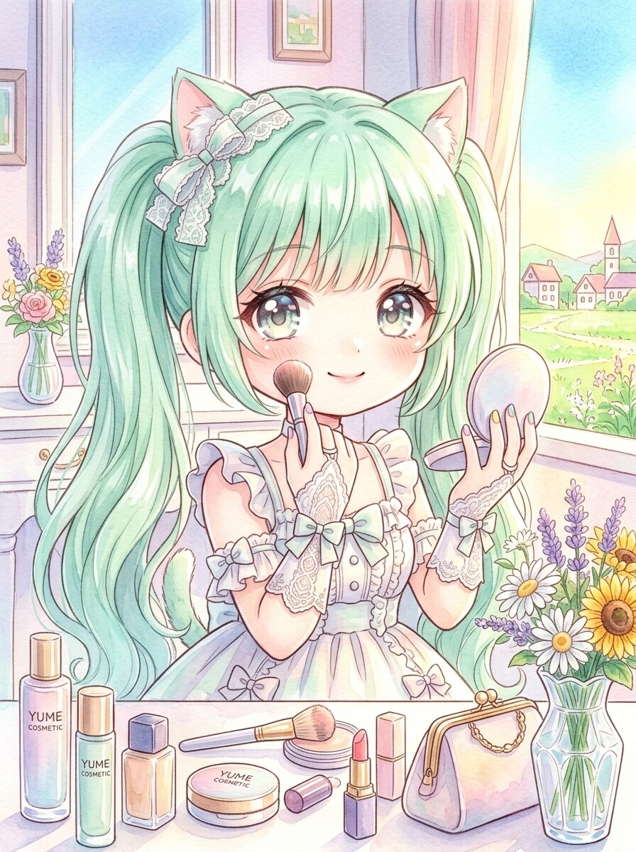 みどツイにゃん