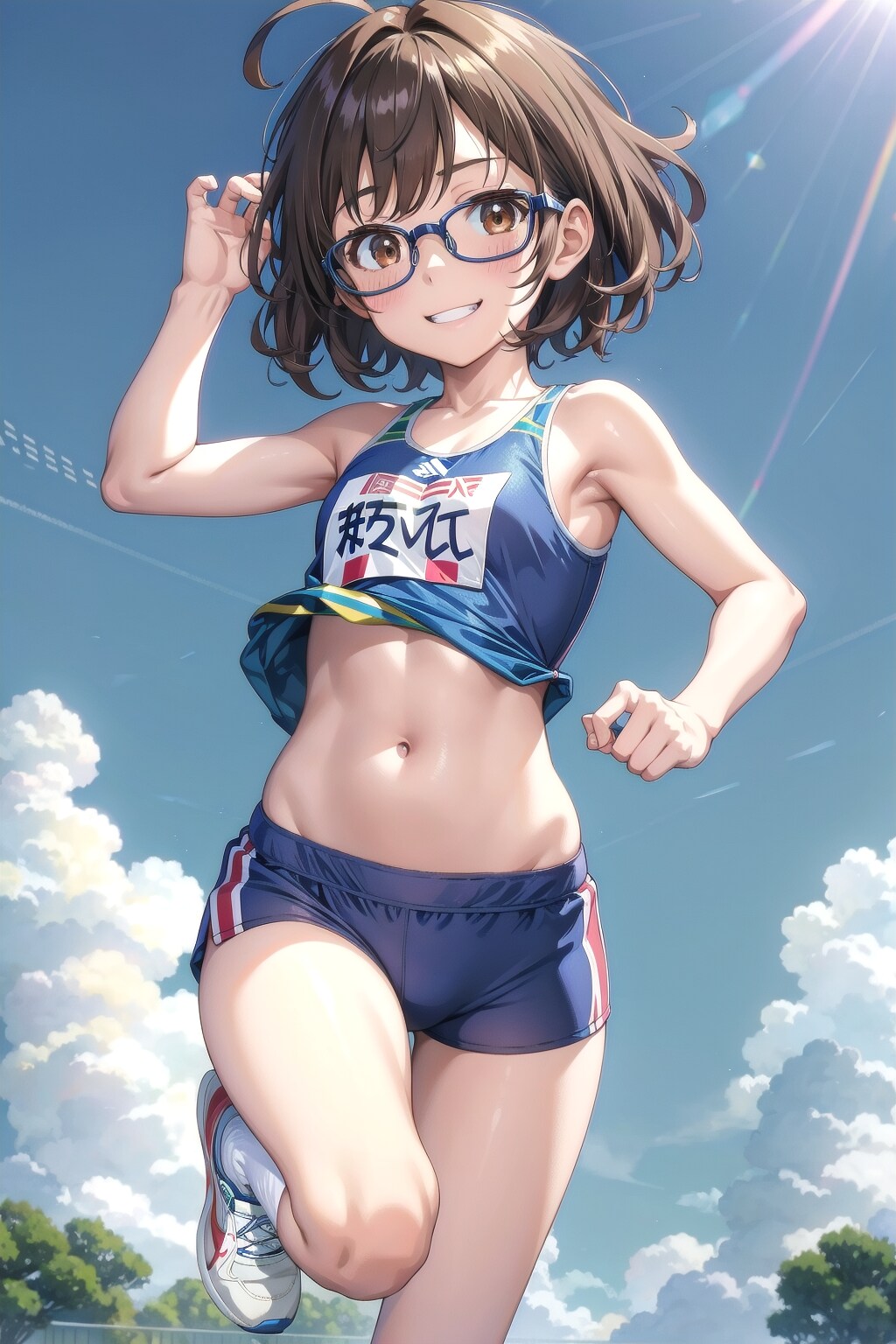 さきちゃん、三つ編み抜き