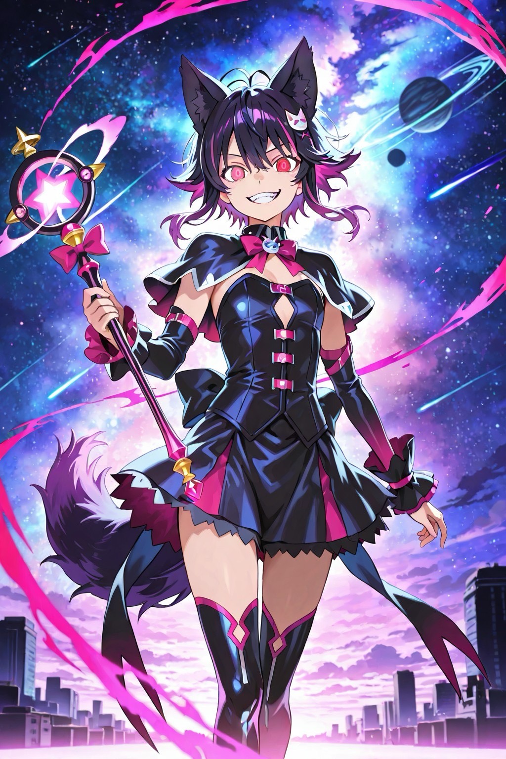 破滅の魔法少女 | の人気AIイラスト・グラビア