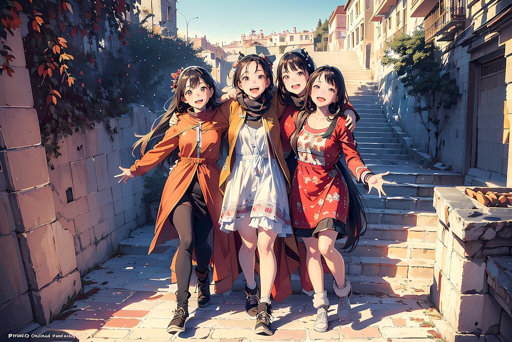 仲良しさん達のスペイン旅ショット