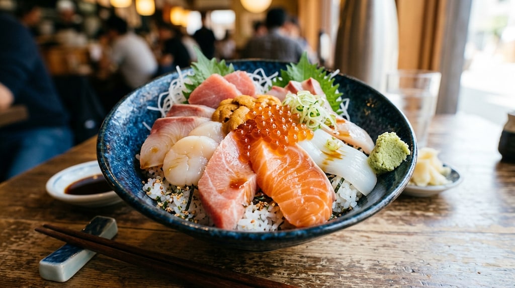 海鮮丼