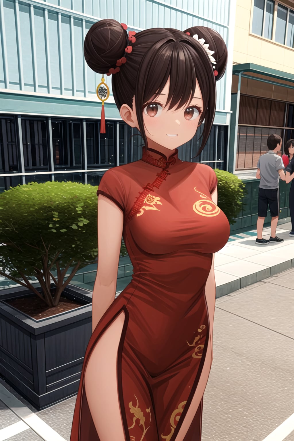 FROSTでチャイナドレス　240703