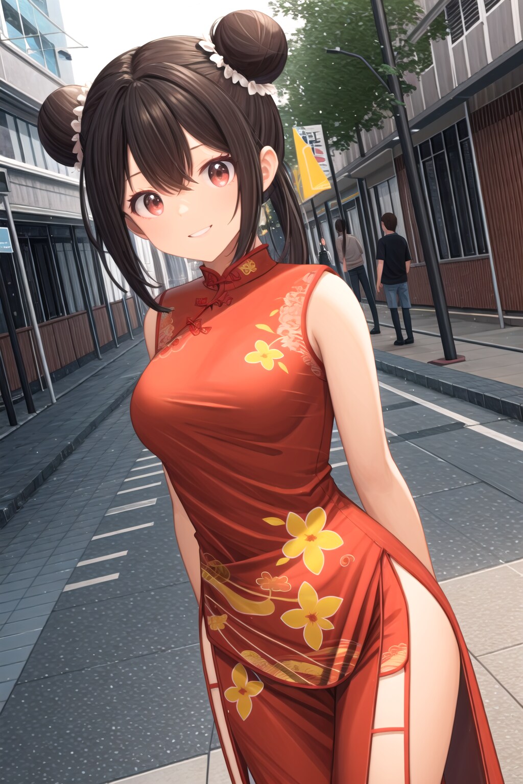 FROSTでチャイナドレス　240703