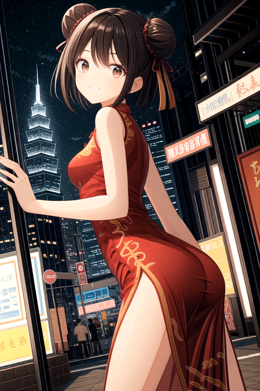 FROSTでチャイナドレス　240703