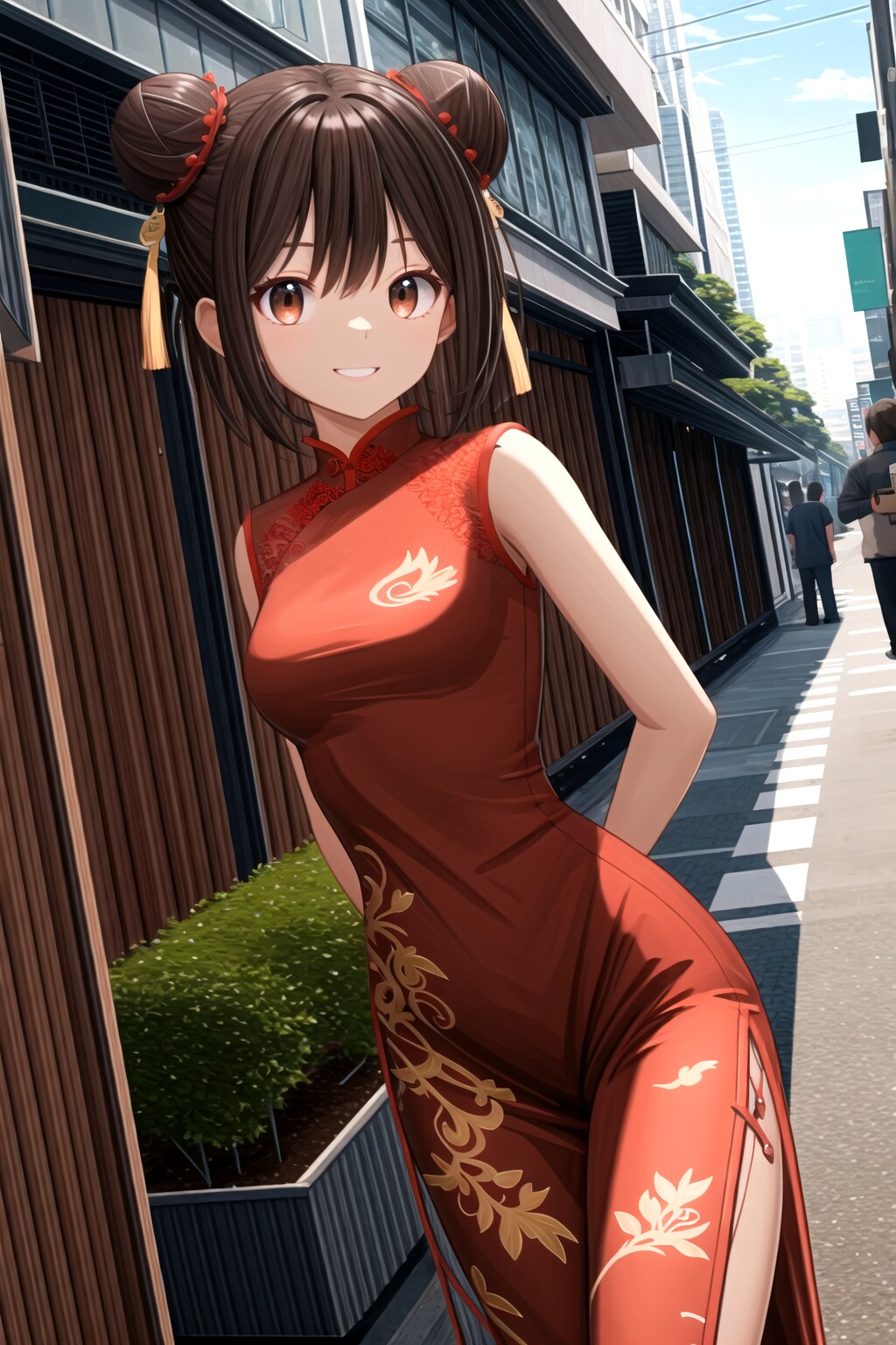 FROSTでチャイナドレス　240703