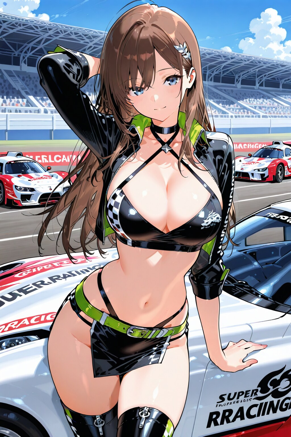 美少女レースクイーン