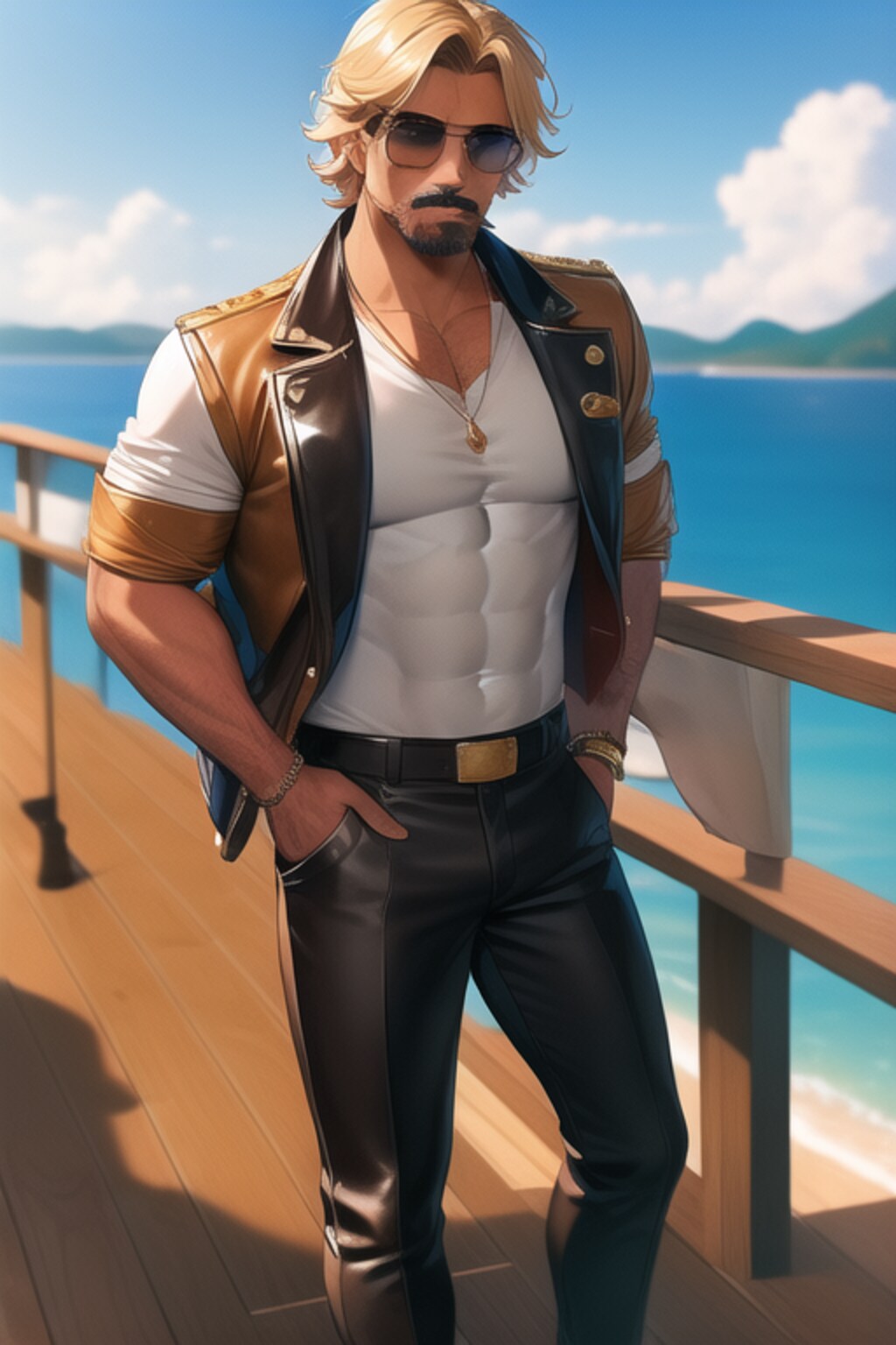 海の男を止めることはできない。