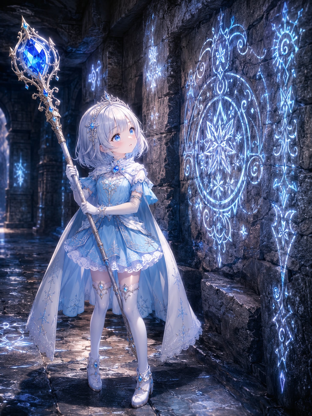 魔法少女、謎解き中