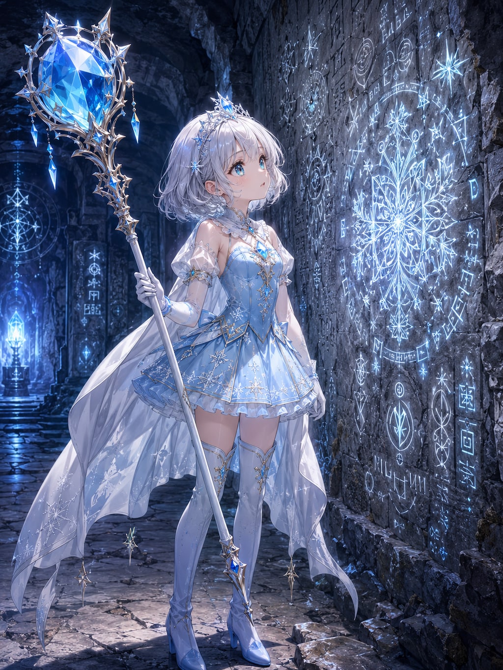 魔法少女、謎解き中
