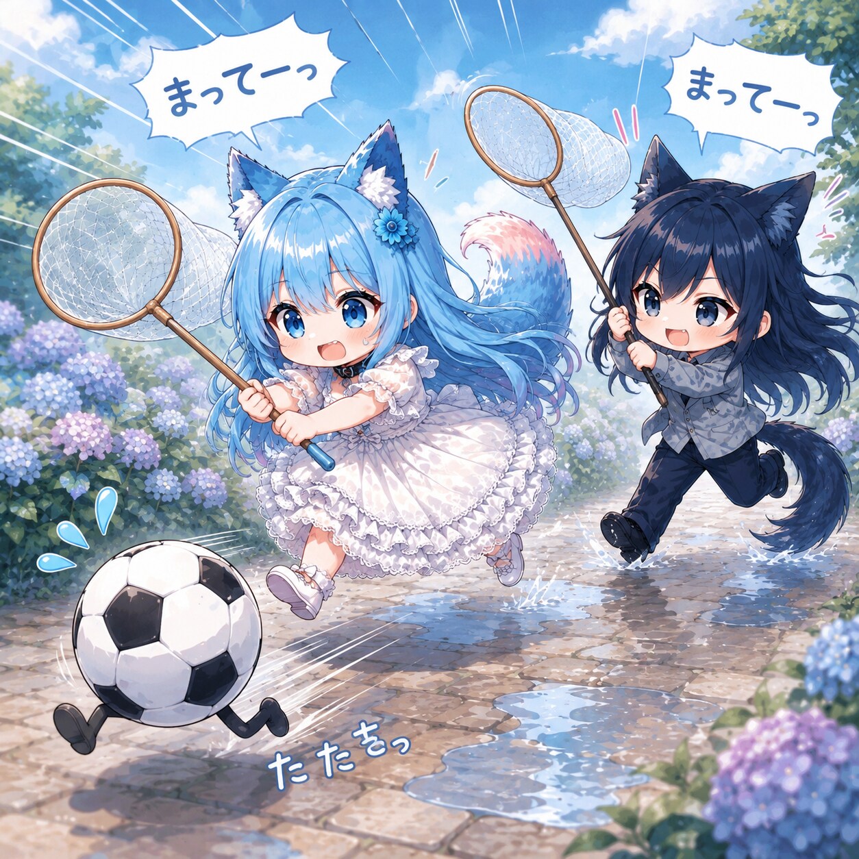 まってーっ