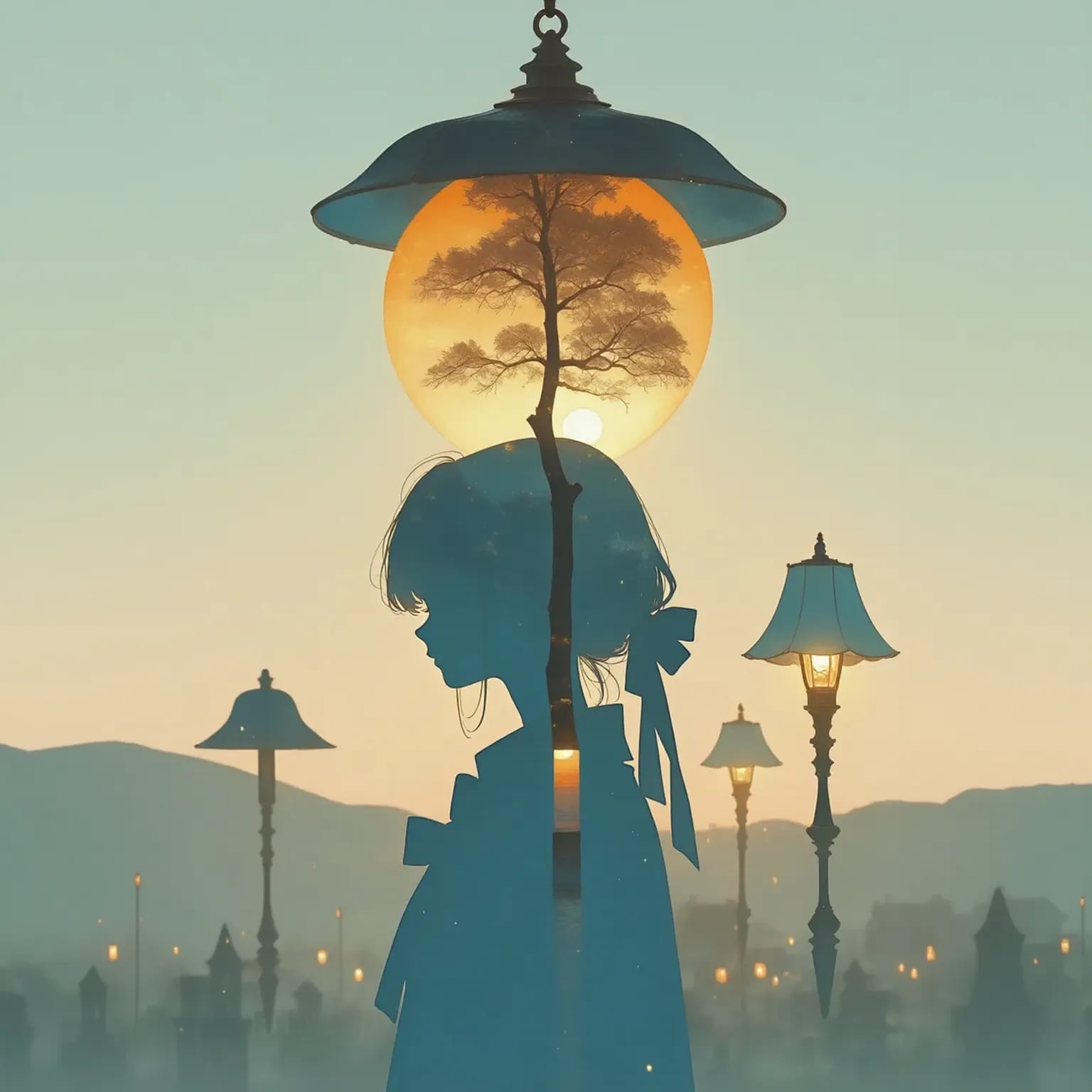 明かりの灯るころ | の人気AIイラスト・グラビア