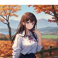 放課後の紅葉並木 6枚目