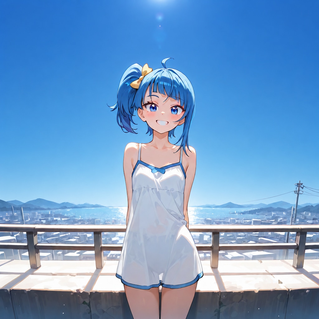 空、晴れ渡る