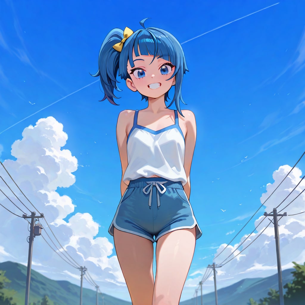 空、晴れ渡る