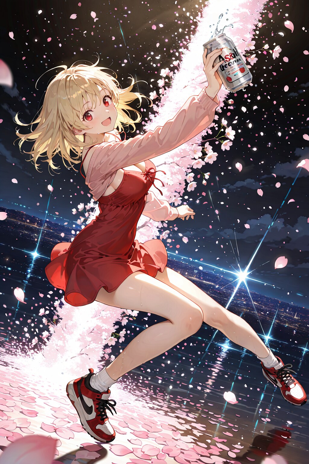 スニーカーで気軽にお花見 Y312