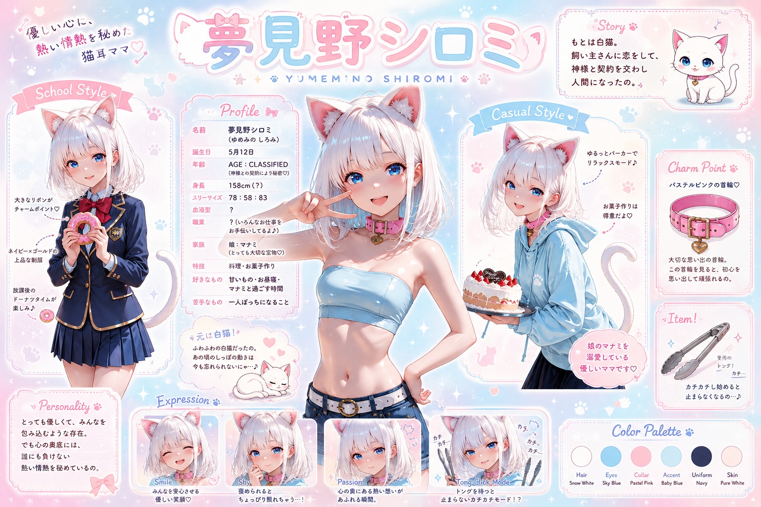 シロのキャラシート