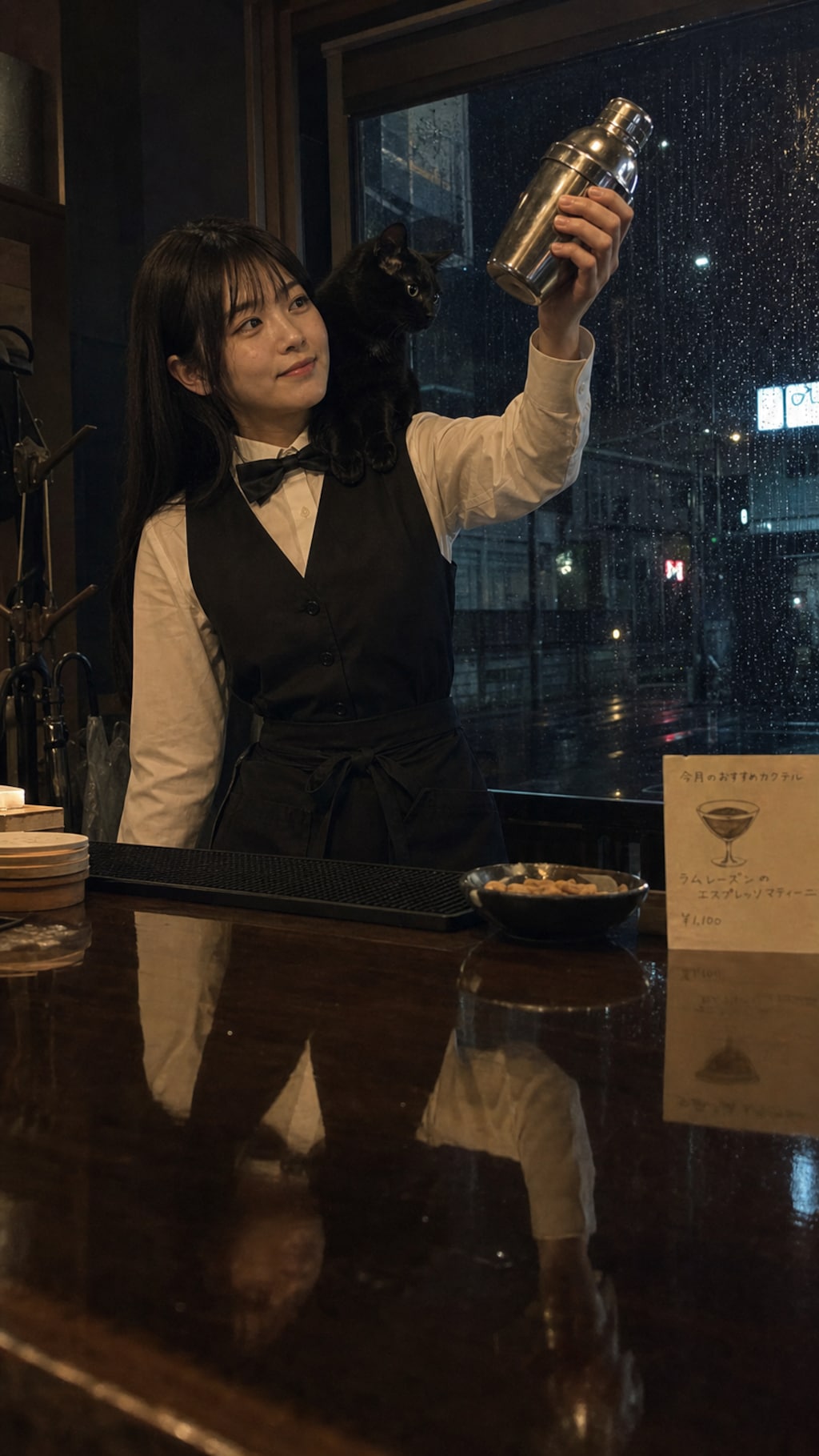 Cocktails with a Midnight Companion