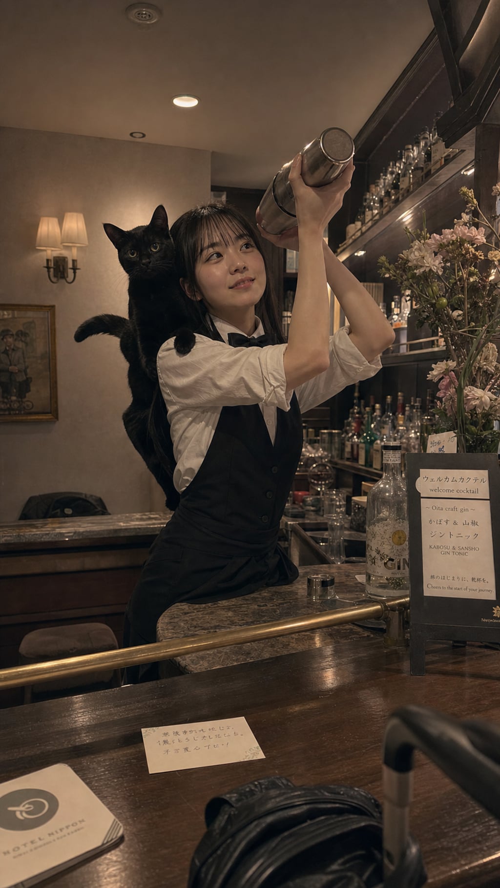 Cocktails with a Midnight Companion