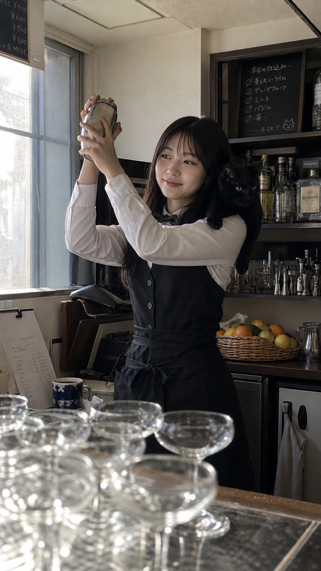 Cocktails with a Midnight Companion