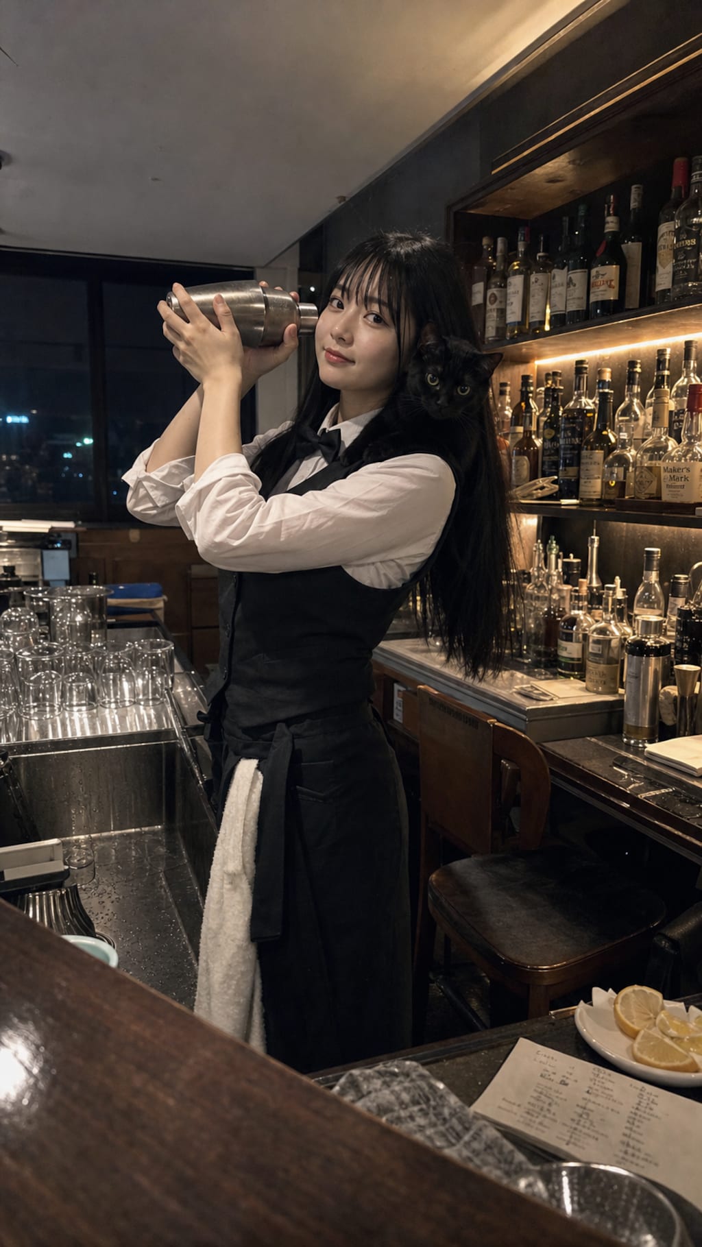 Cocktails with a Midnight Companion
