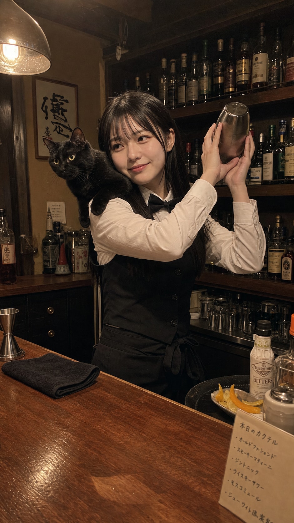 Cocktails with a Midnight Companion