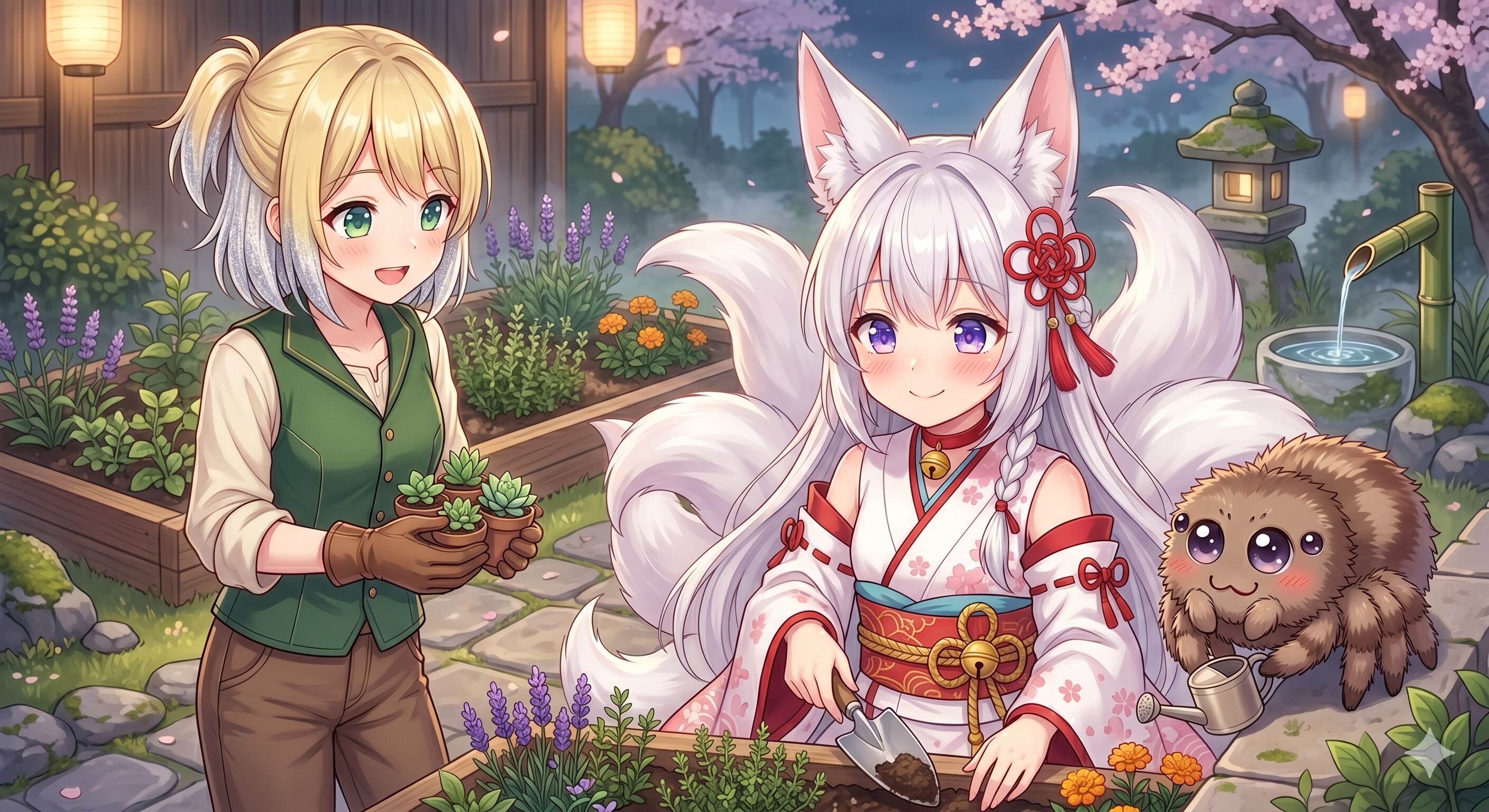 お庭のお手入れ✨🌱