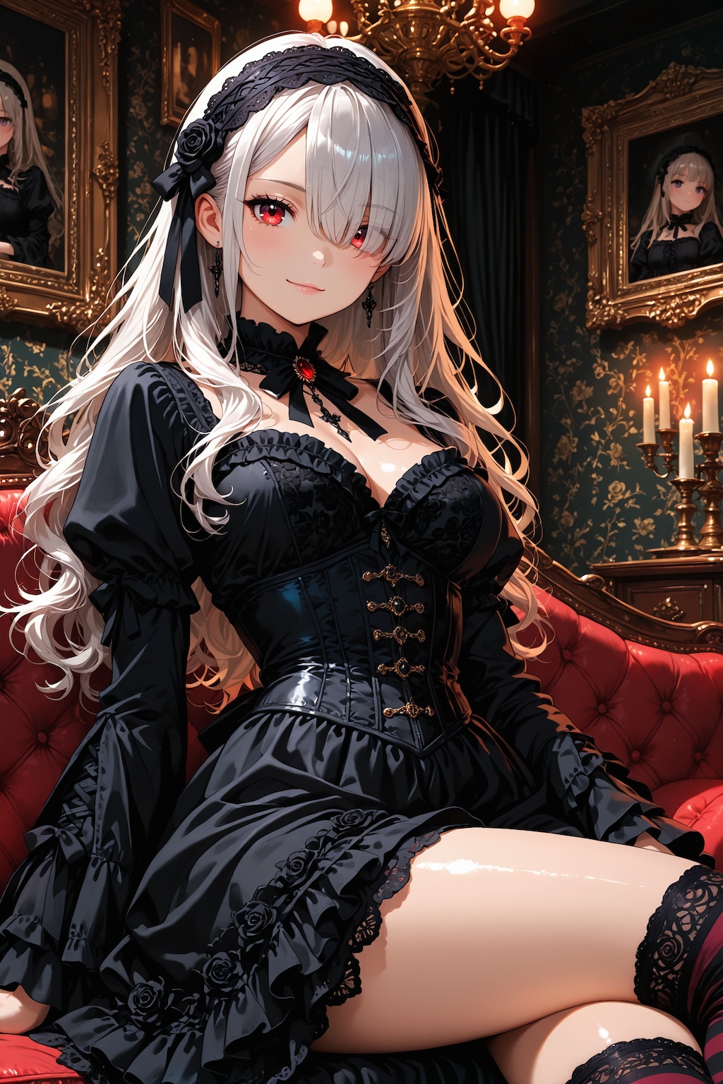 月詠瑠那と不思議な肖像画