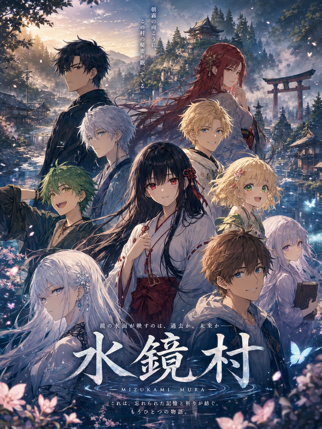 嘘アニメ映画ポスター、ブロッコリー | の人気AIイラスト・グラビア
