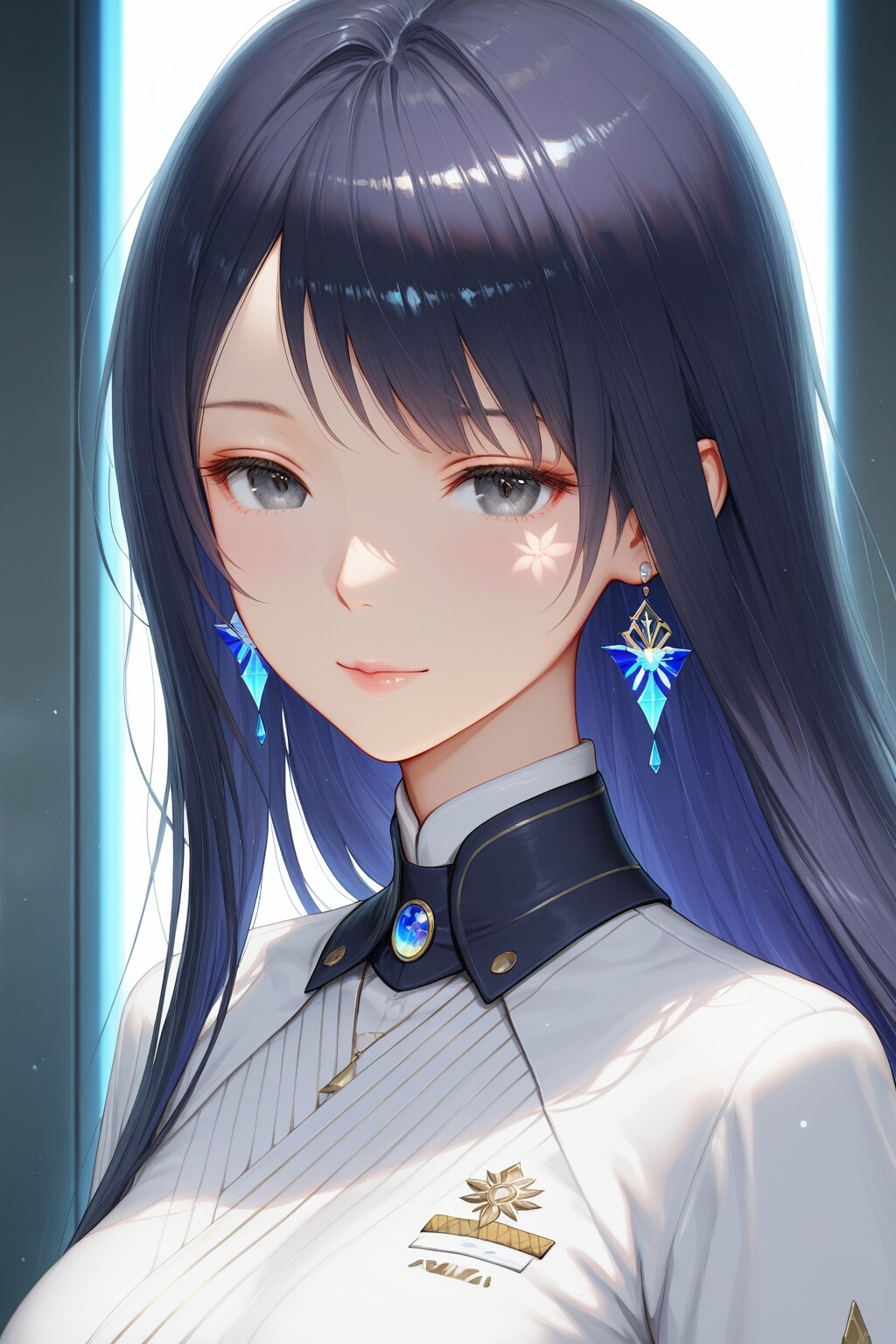 royal deep blue promotional booth uniform | の人気AIイラスト・グラビア