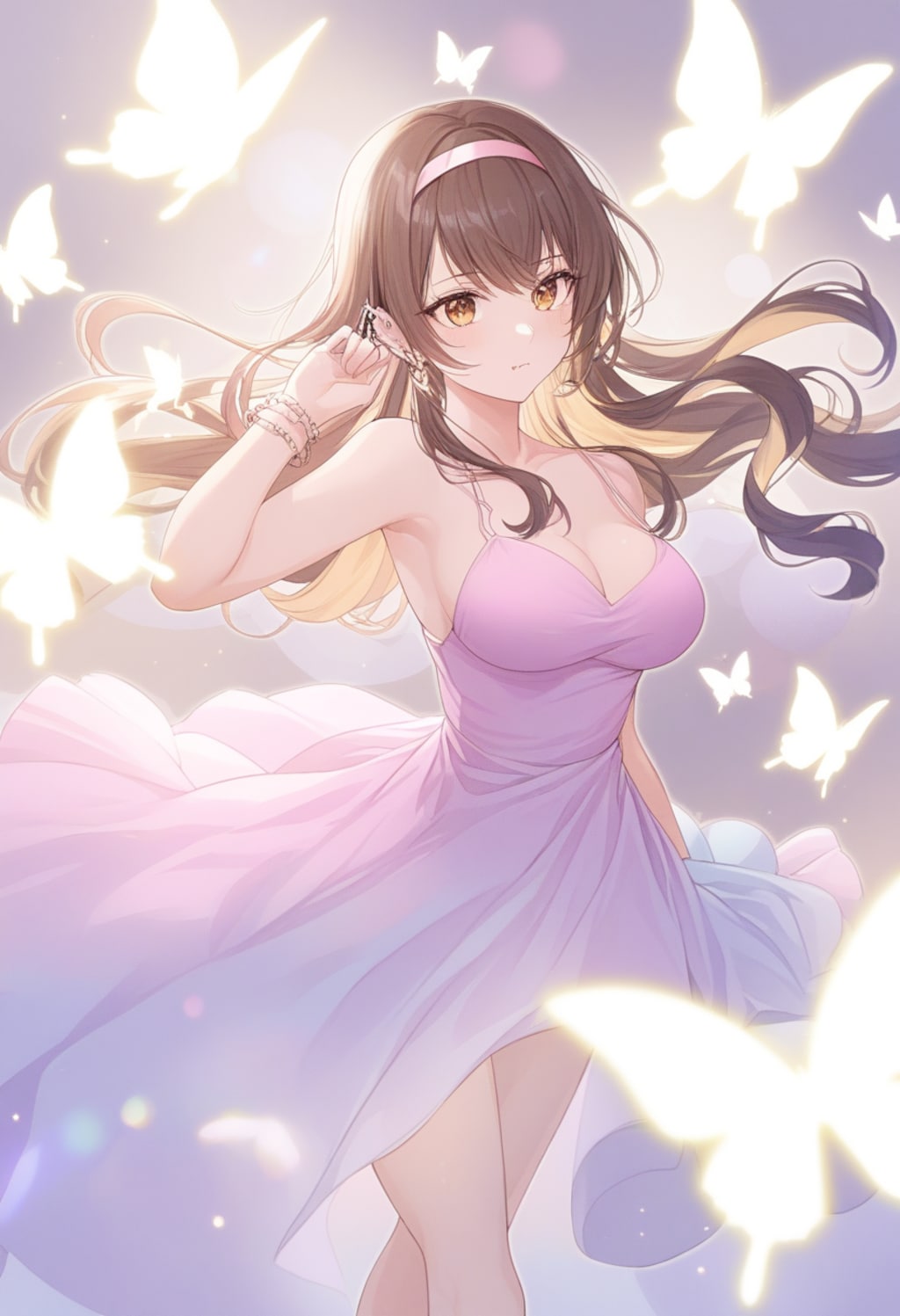 颯爽とお嬢様が歩く