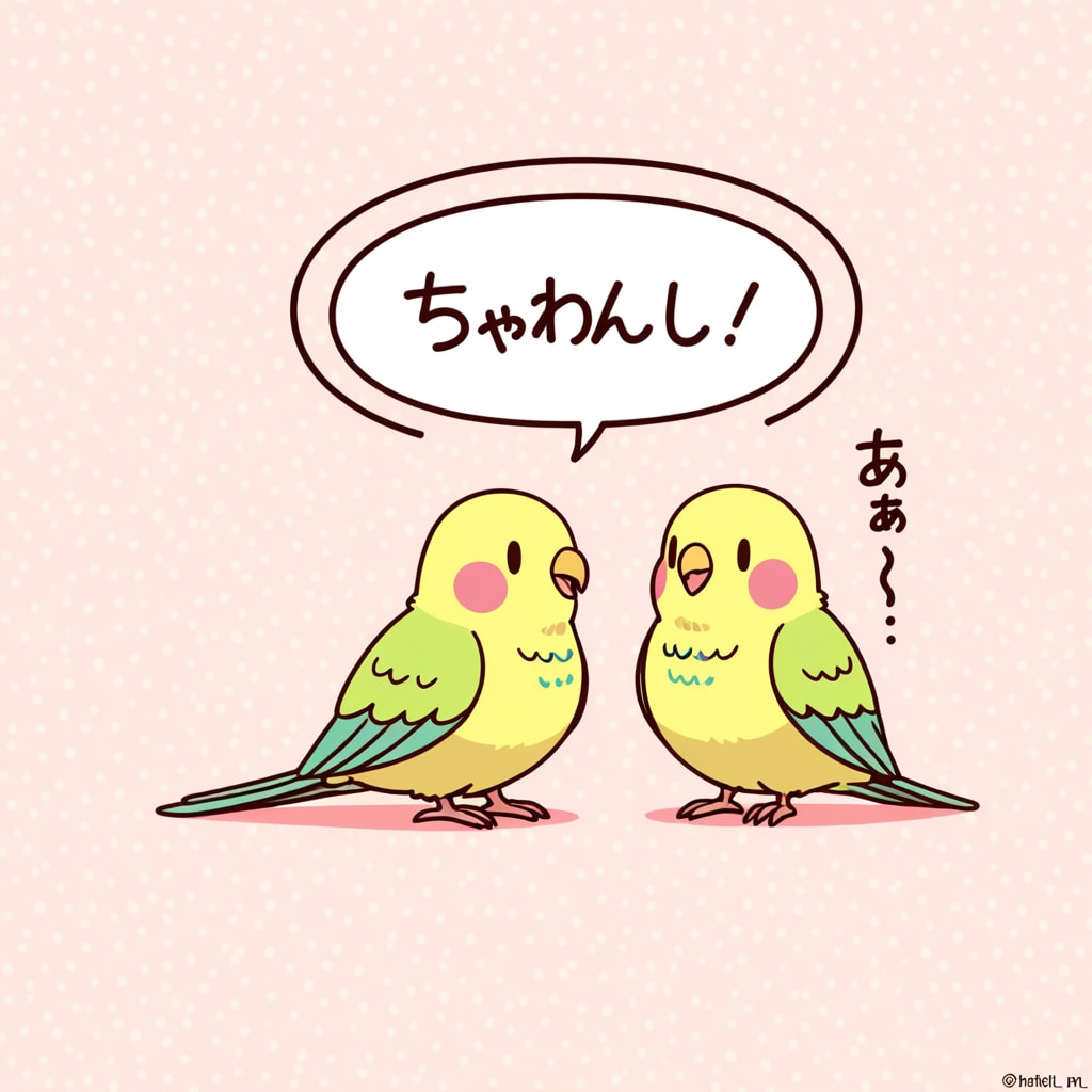 気まぐれインコ