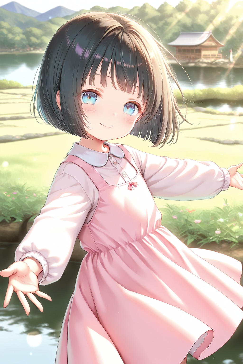 春の日の雪ちゃん