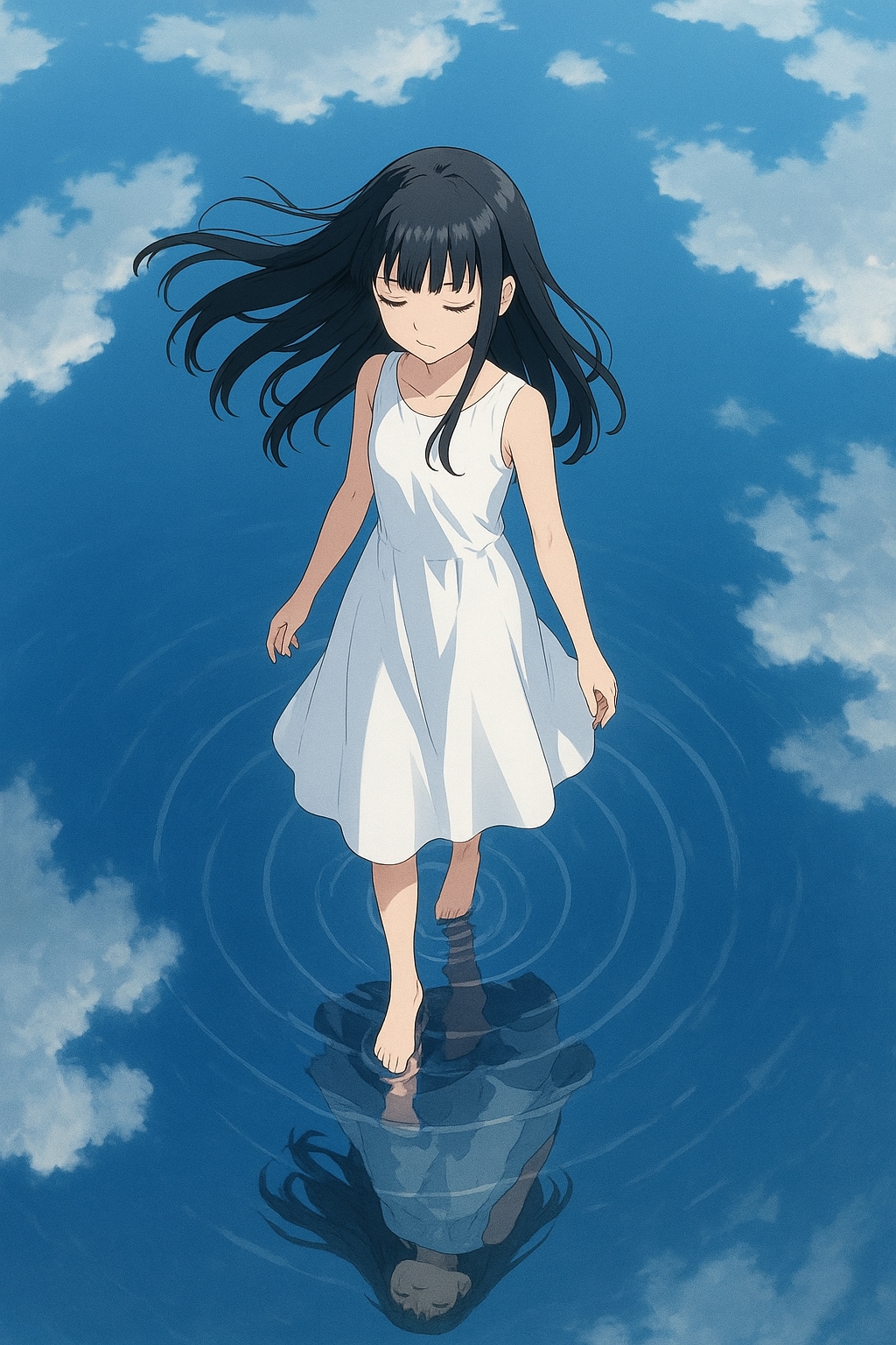 reflection。 | の人気AIイラスト・グラビア