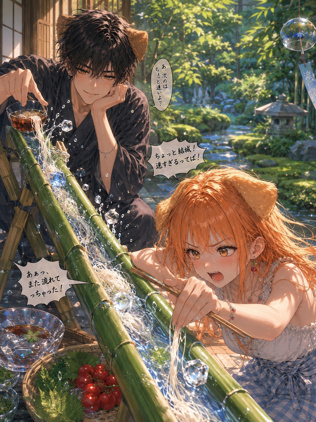 堕ち姫は、流れる水よりあなたに惑わされる。