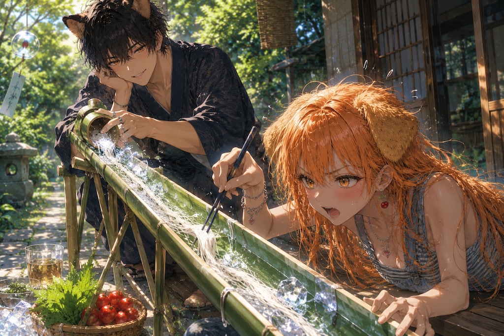 堕ち姫は、流れる水よりあなたに惑わされる。
