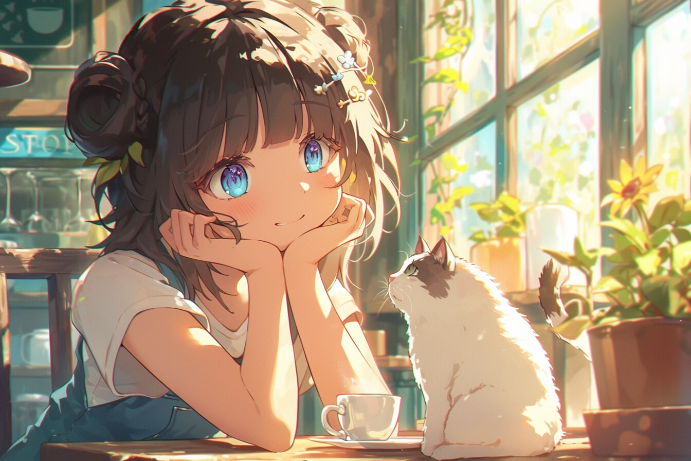 猫🐈とおだんごちゃん🍡✨198