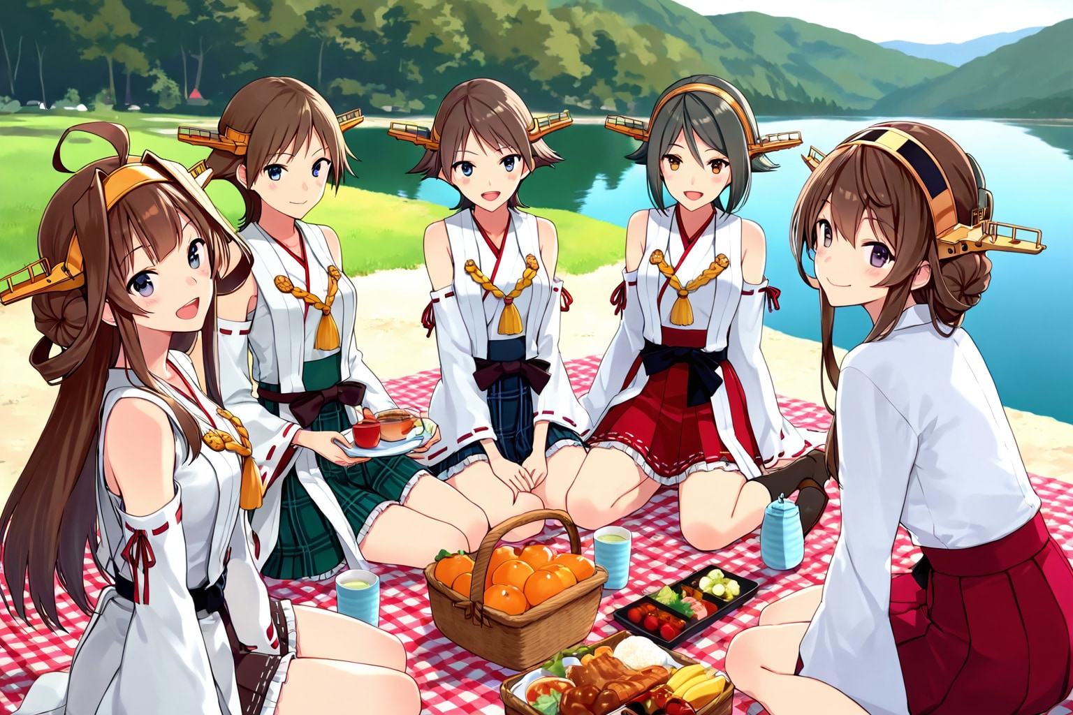 ピクニックでの一枚　撮影・榛名